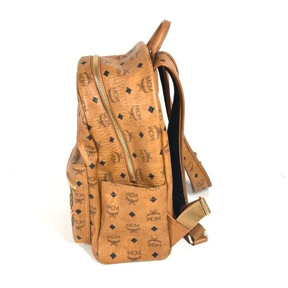 MCM BAPE Ape collaboration Shark Stark Backpack Bag Backpack - Picture 12 of 14